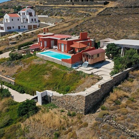 Villa Zen Dans Le Bleu Ermoupoli Bagian luar foto