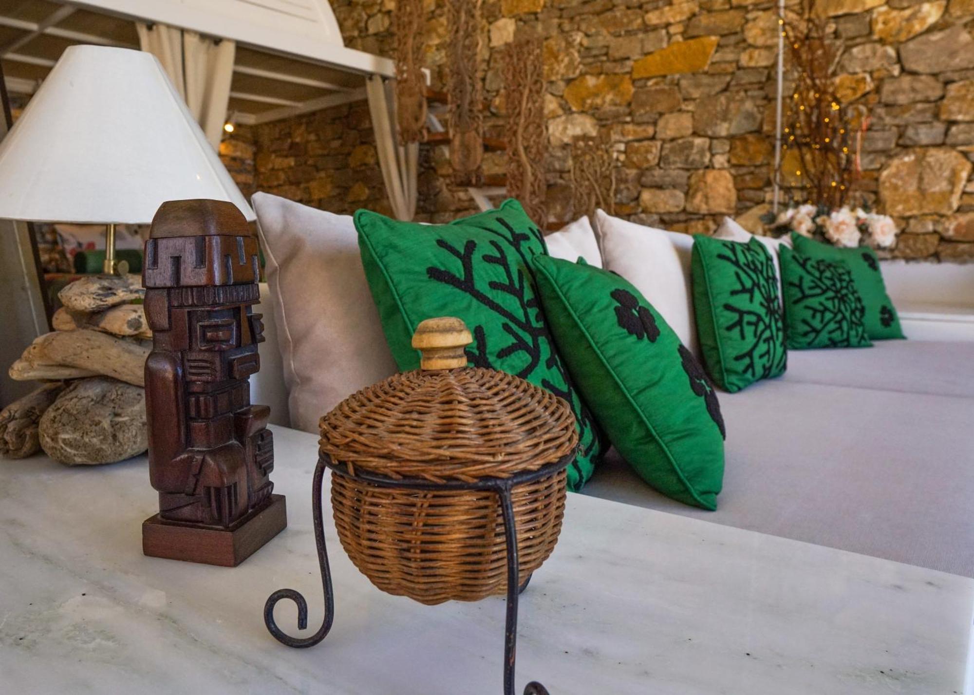 Villa Zen Dans Le Bleu Ermoupoli Bagian luar foto