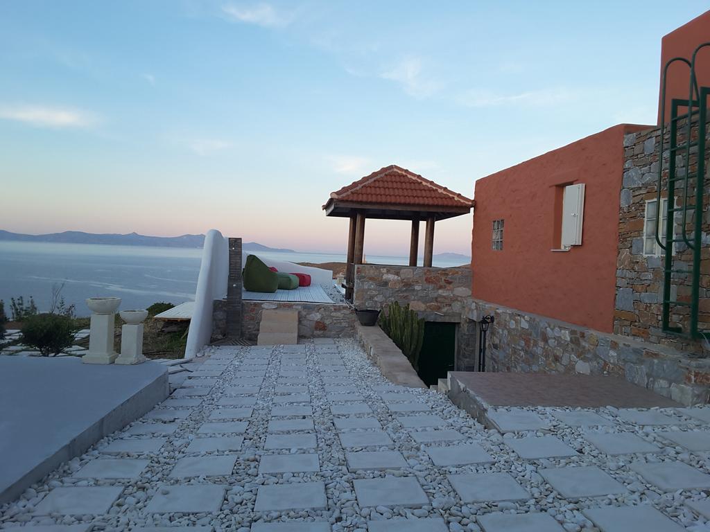 Villa Zen Dans Le Bleu Ermoupoli Bagian luar foto