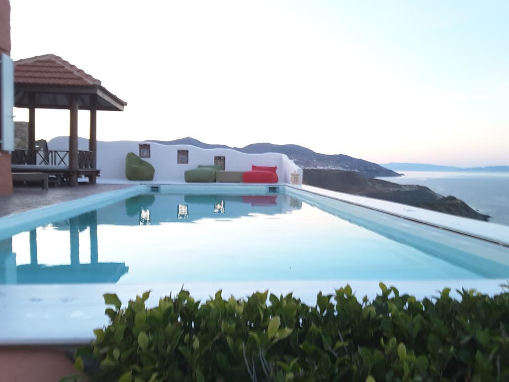 Villa Zen Dans Le Bleu Ermoupoli Bagian luar foto